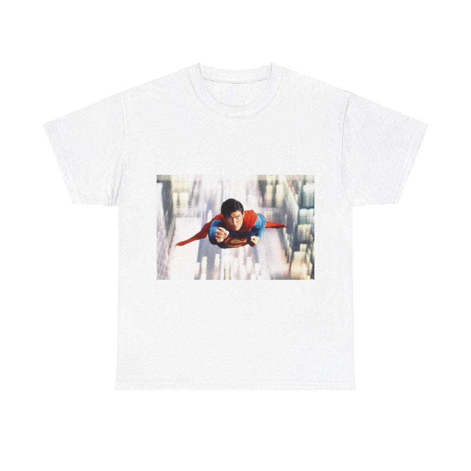 Chris Reeves Superman Snapshot Unisex Heavy Cotton Tee