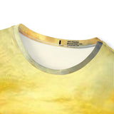 Men's Artistic Sports Jersey, Ocean Sunrise AOP Tee, Casual Wear, Unique Gift for Athletes, Beach Lover Apparel