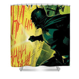 Found and Sampled Batman HAHA - Shower Curtain