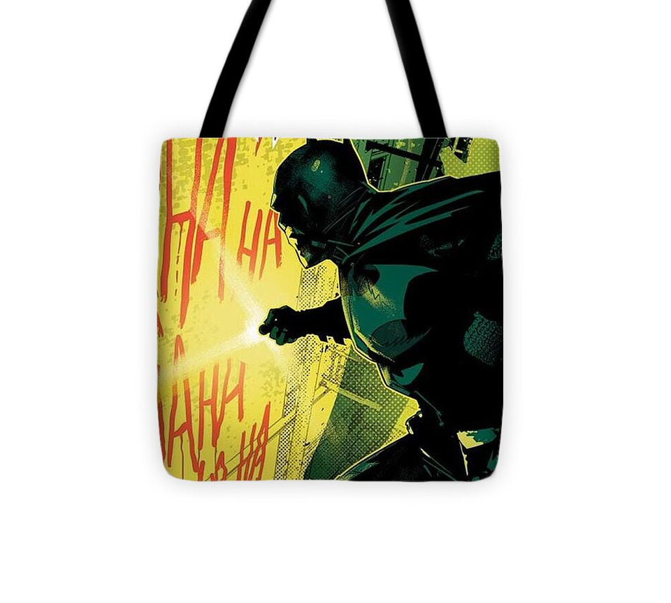 Found and Sampled Batman HAHA - Tote Bag