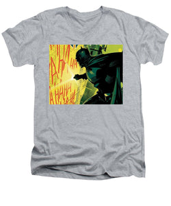 Found and Sampled Batman HAHA - Men's V-Neck T-Shirt