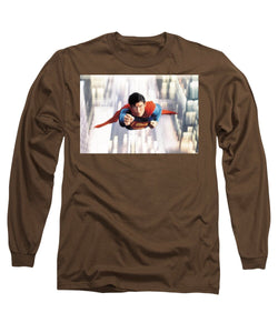 Old School Chris Reeves Snapshot - Long Sleeve T-Shirt