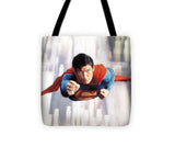 Old School Chris Reeves Snapshot - Tote Bag