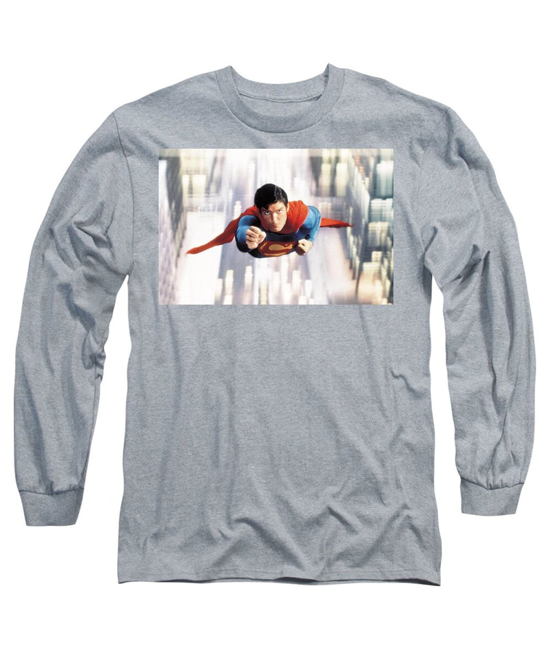 Old School Chris Reeves Snapshot - Long Sleeve T-Shirt