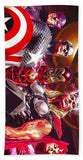 Alex Ross - Beach Towel - Crane Kick Brain