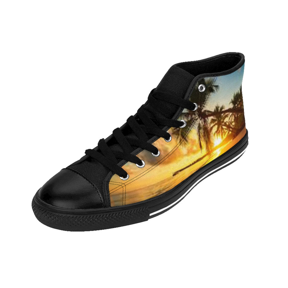 SunRay High-top Sneakers - Crane Kick Brain