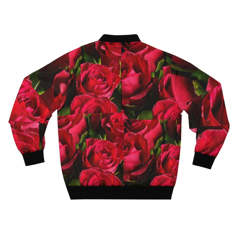 Rose Bomber Jacket