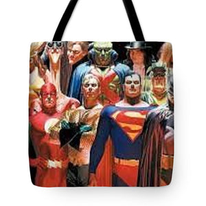 Alex Ross - Tote Bag - Crane Kick Brain