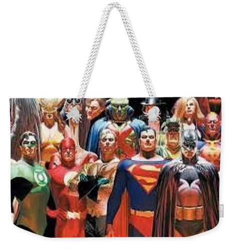 Alex Ross - Weekender Tote Bag - Crane Kick Brain