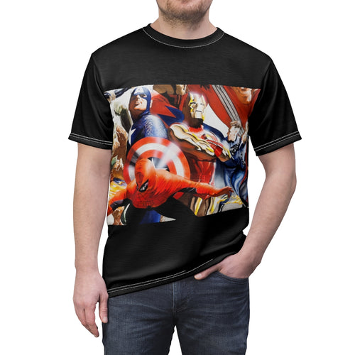 Alex Ross Classic Avengers Tee Shirt - Crane Kick Brain