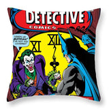 Batman v Joker - Throw Pillow