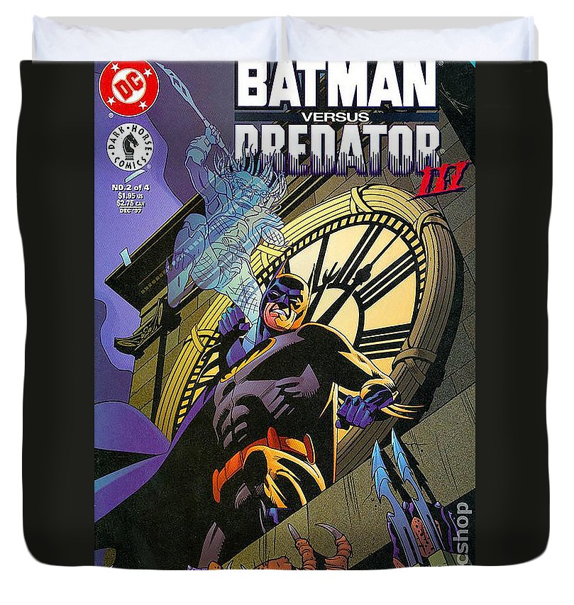 Batman v Predator - Duvet Cover