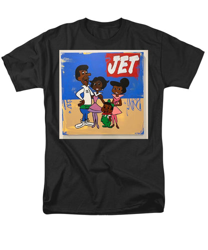 Black Jetsons - Men's T-Shirt  (Regular Fit)