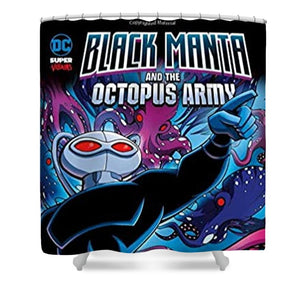 Black Manta - Shower Curtain