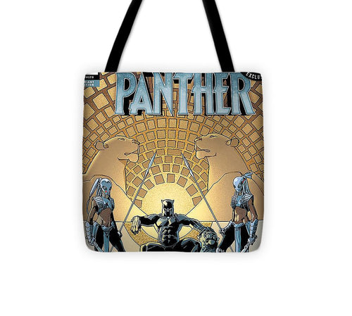 Black Panther Throned Out - Tote Bag