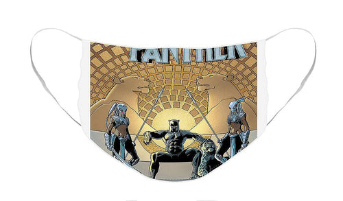 Black Panther Throned Out - Face Mask
