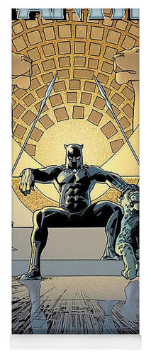 Black Panther Throned Out - Yoga Mat