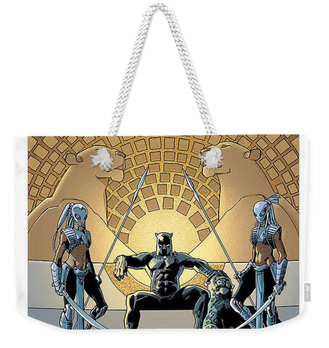 Black Panther Throned Out - Weekender Tote Bag