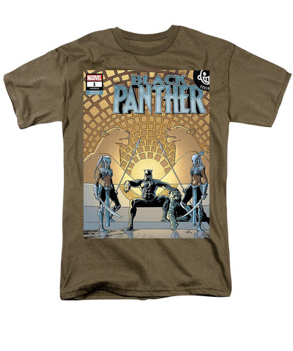 Black Panther Throned Out - Men's T-Shirt  (Regular Fit)