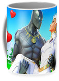 Black Panther Valentines - Mug