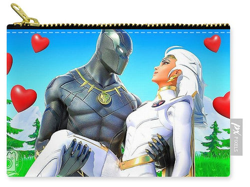 Black Panther Valentines - Carry-All Pouch