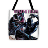 Black Panther Vs Venom - Tote Bag