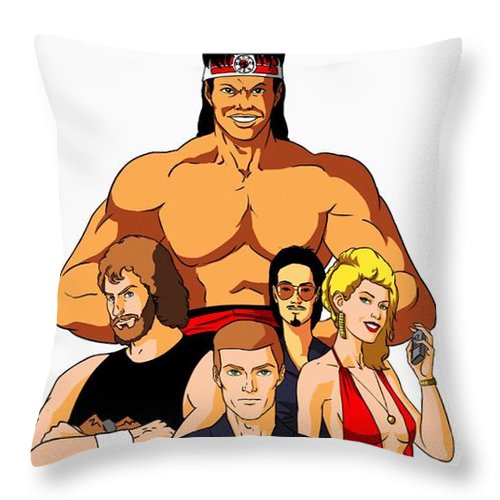 Bloodsport - Throw Pillow