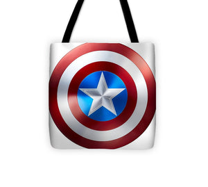 Capt America - Tote Bag - Crane Kick Brain