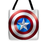 Capt America - Tote Bag - Crane Kick Brain