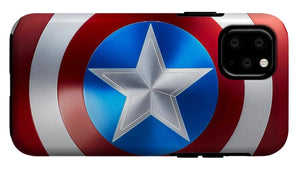 Capt America - Phone Case - Crane Kick Brain