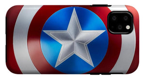 Capt America - Phone Case - Crane Kick Brain