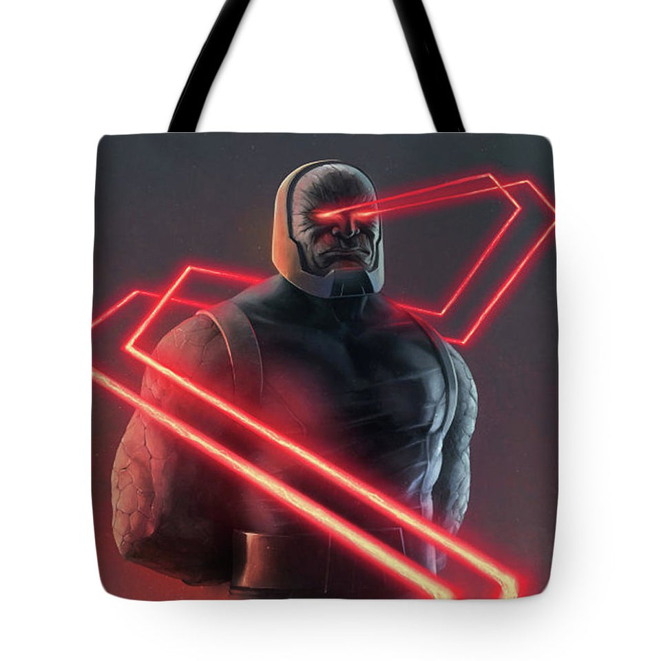 Darkseid Omega Ray - Tote Bag - Crane Kick Brain