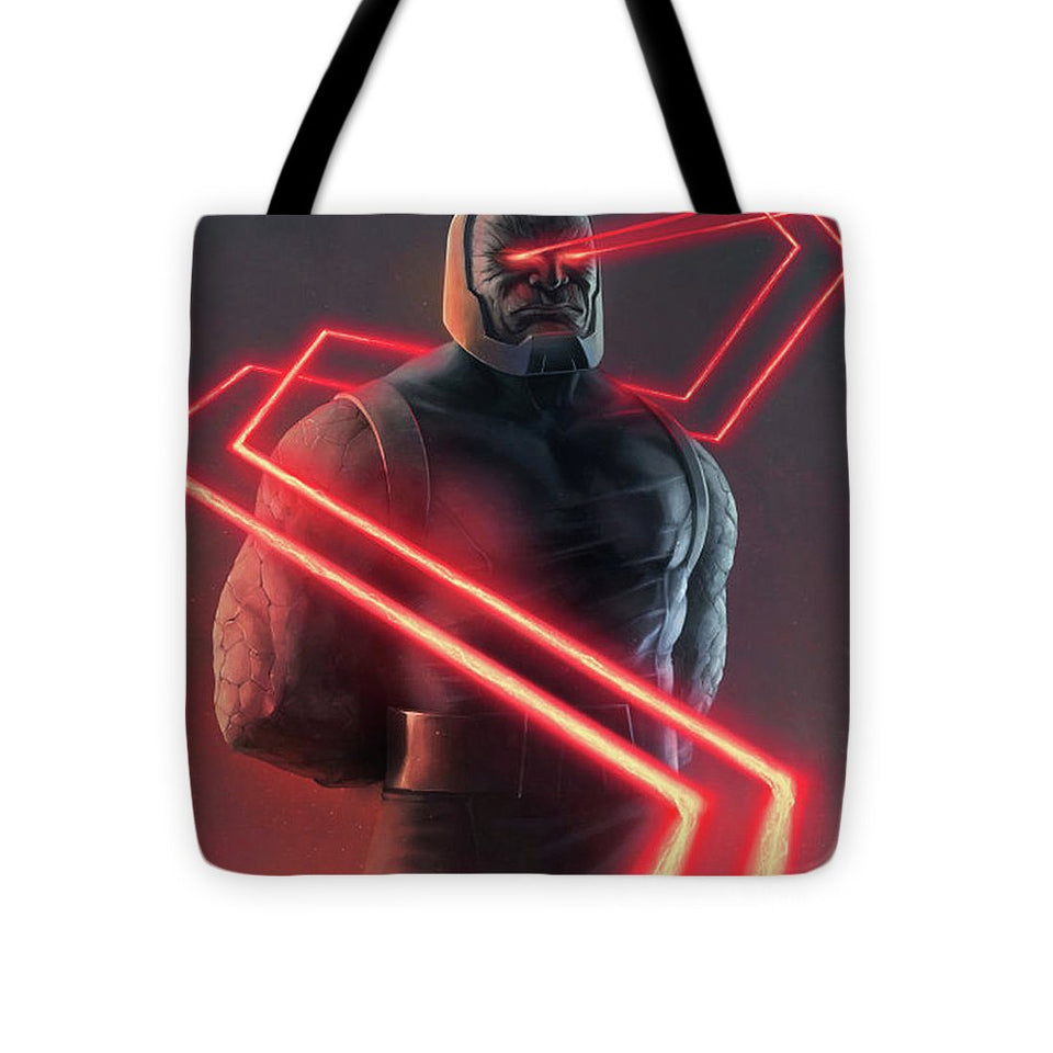 Darkseid Omega Ray - Tote Bag - Crane Kick Brain