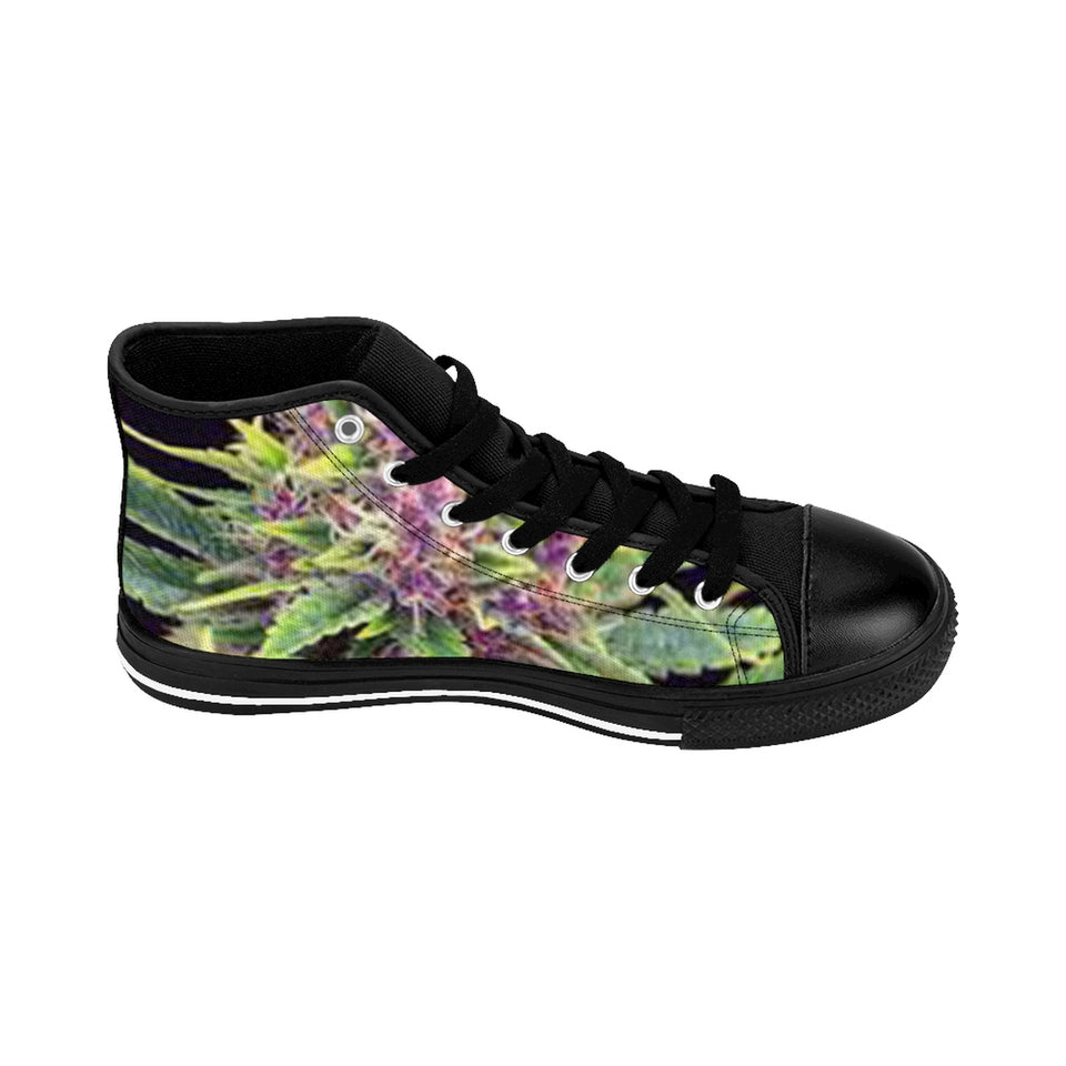 Men's High-top Sneakers - Crane Kick Brain