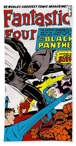 Fantastic Black Panther - Bath Towel