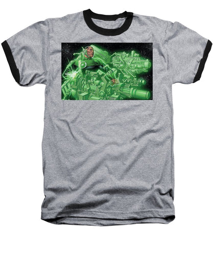 Green Lantern Strapped - Baseball T-Shirt