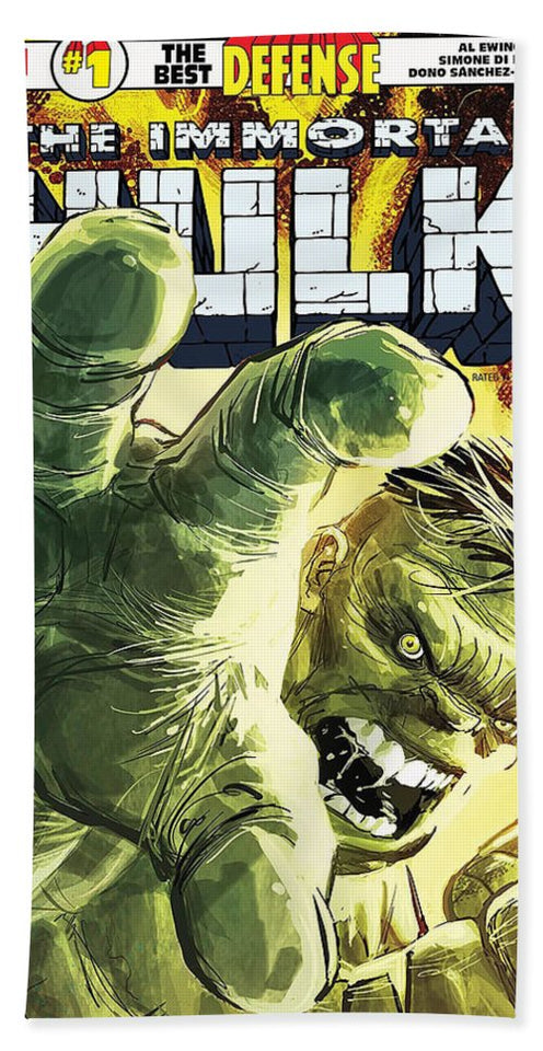 Immortal Hulk - Beach Towel