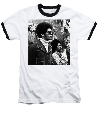 Jim Kelly Bruce Lee Chi - Baseball T-Shirt