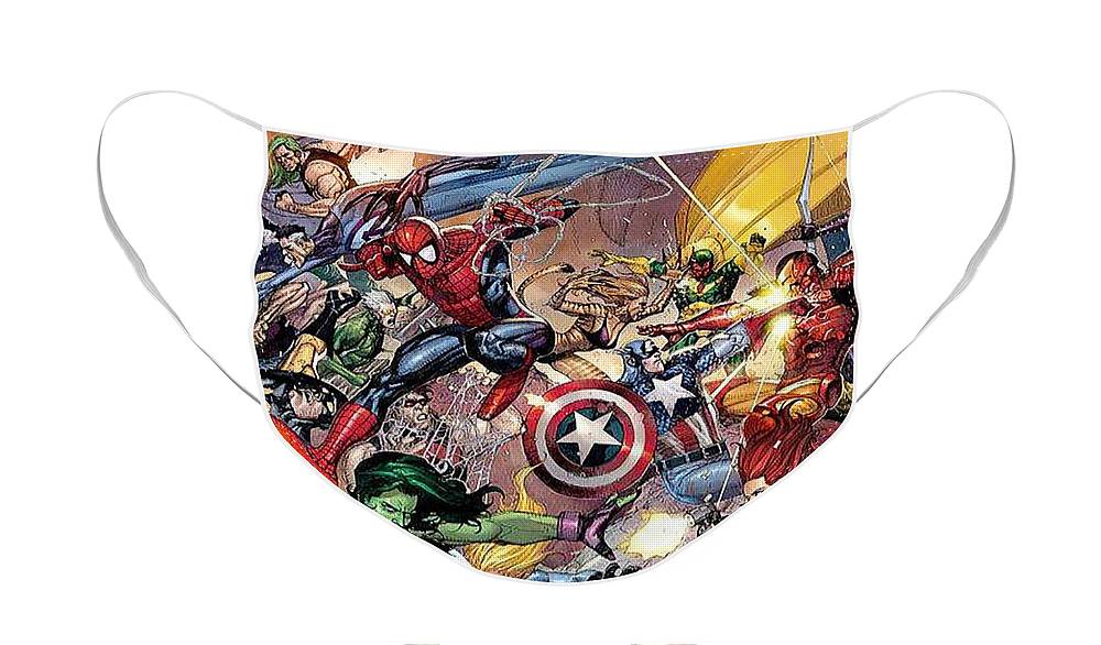 Marvel Justice 2020 - Face Mask