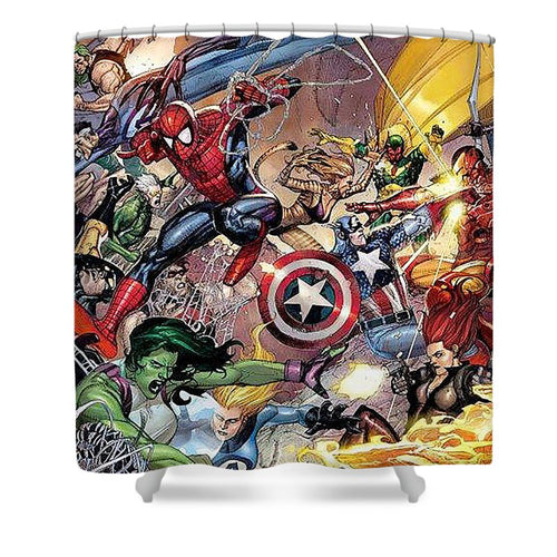 Marvel Justice 2020 - Shower Curtain