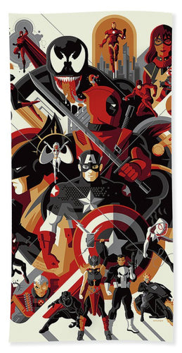 Modern Age of Marvel - Beach Towel