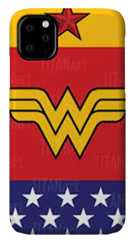 Old School Wonder Woman - Phone Case - Crane Kick Brain