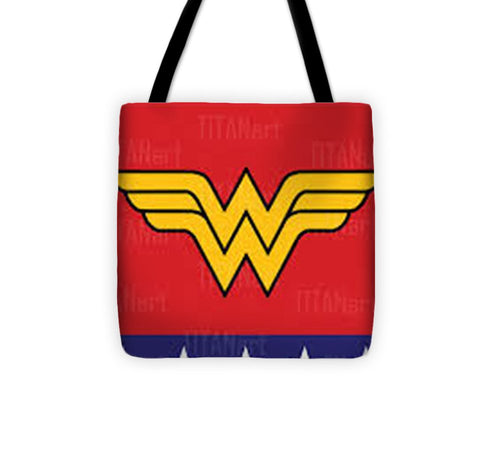 Old School Wonder Woman - Tote Bag - Crane Kick Brain
