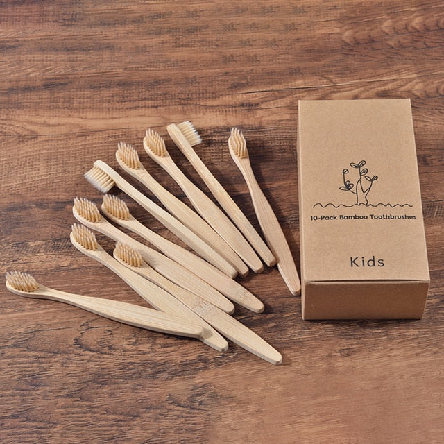 Eco Friendly wooden Tooth Brush - Crane Kick Brain