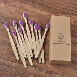 Eco Friendly wooden Tooth Brush - Crane Kick Brain