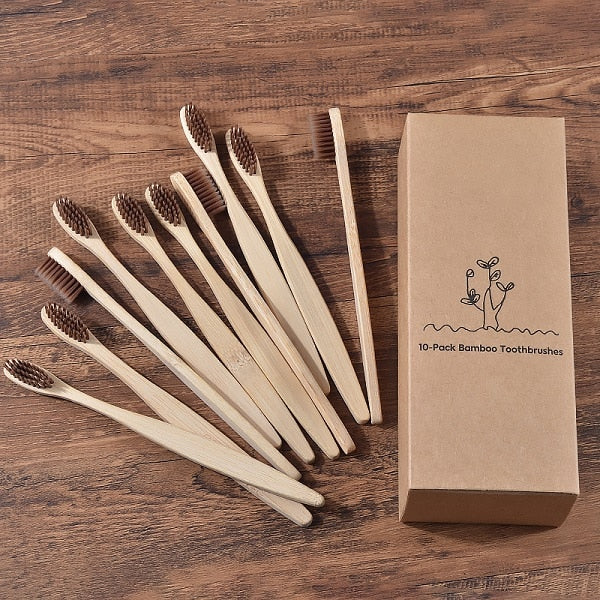 Eco Friendly wooden Tooth Brush - Crane Kick Brain