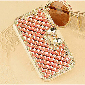 Top Quality  3D Bling Crystal Rhinestone Flip Phone Leather Fashional Diamond Cover Luxury Phone Case For Samsung S III I9300 - Crane Kick Brain