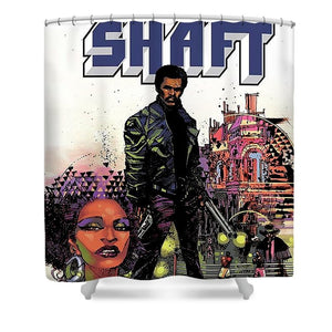 Shaft Purp - Shower Curtain