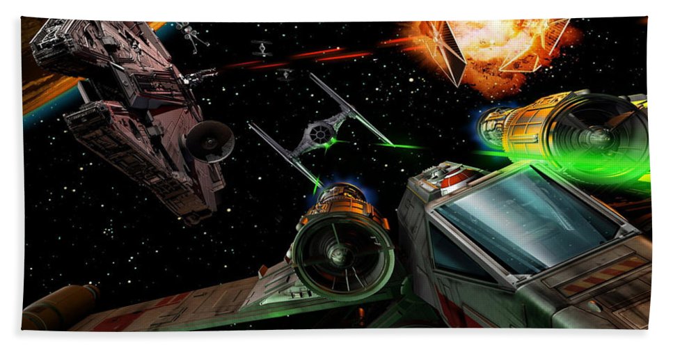 Star Wars Download - Beach Towel