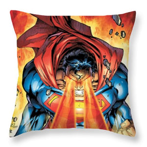 Super Heat - Throw Pillow - Crane Kick Brain